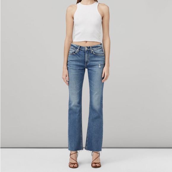 Rag & Bone Peyton Mid-Rise Bootcut In Monterosso